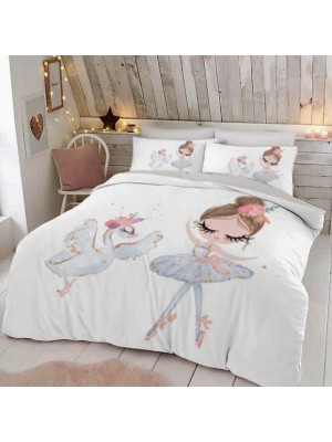 Frozen Letto Copri Piumone Ballerina Federa Duvet Cover Ballet Bed Set 945002C